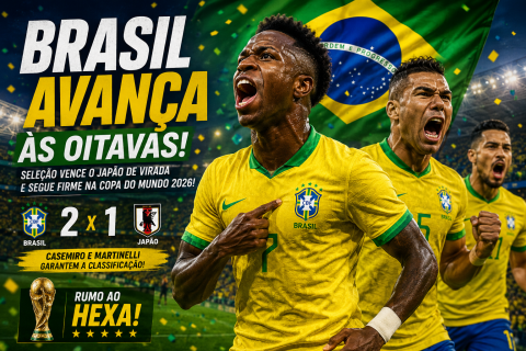 Brasil Está nas Oitavas! Seleção Avança na Copa do Mundo de 2026